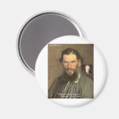 Aimant Tolstoï "Nietzsche = Stupid Cadeaux De Devis Tee - (Recto/Verso)