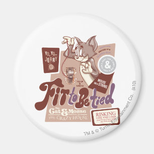 Aimant Tom et Jerry adaptés pour être attaché