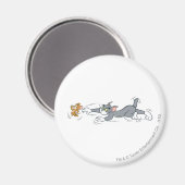 Aimant Tom et Jerry Chase (Recto/Verso)