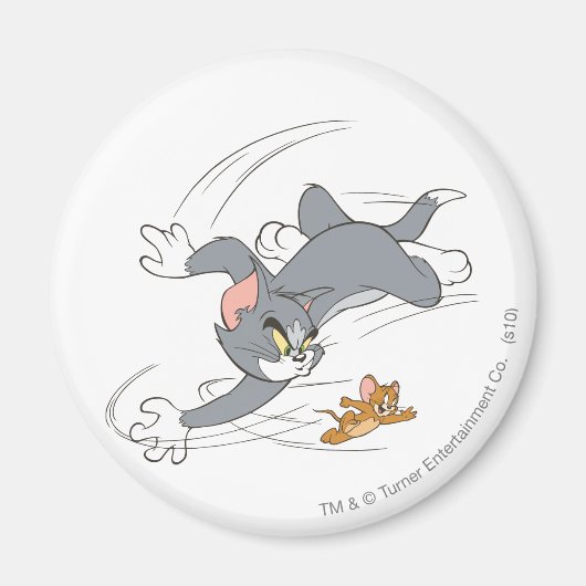 Aimant Tom et Jerry Chase Turn (Devant)