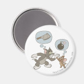 Aimant Tom et Jerry Evil Thoughts (Recto/Verso)