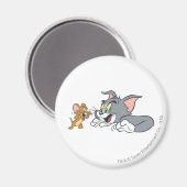 Aimant Tom et Jerry font des visages (Recto/Verso)