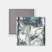 Aimant Tom et Jerry Grimey (Recto/Verso)