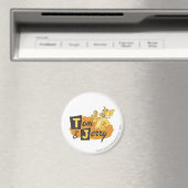 Aimant Tom et Jerry Mouse en Paw Logo (In Situ (Lave-vaisselle))