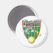 Aimant Tom et Jerry Soccer (Football) 6 (Recto/Verso)
