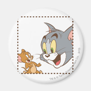 Aimant Tom et Jerry Stamp