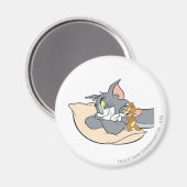 Aimant Tom et Jerry sur le Coussin (Recto/Verso)