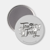 Aimant Tom Et Jerry | Tom Et Jerry Ont L'Air Doux (Recto/Verso)