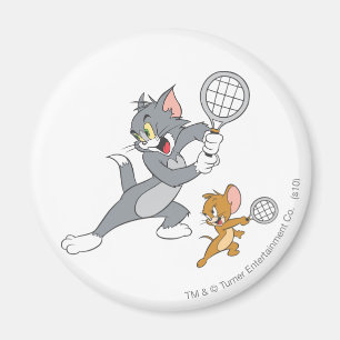 Aimant Tom et stars du tennis 1 de Jerry