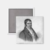 Aimant Tom Oliver, gravé par Percy Roberts (Recto/Verso)