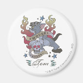 Aimant Tom Souris Tueur Tatouage 2 (Devant)