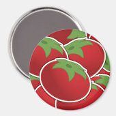 Aimant Tomate funky (Recto/Verso)