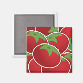 Aimant Tomate funky (Recto/Verso)
