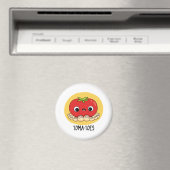 Aimant Tomates Drôle Tomate Avec Jeu D'Orteils (In Situ (Lave-vaisselle))