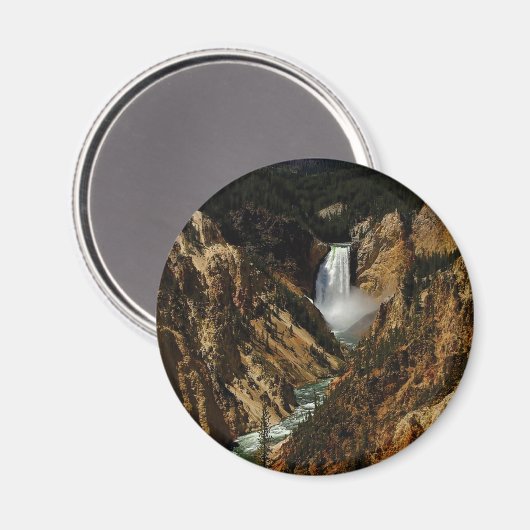 AIMANT TOMBER DANS YELLOWSTONE YEAH (Recto/Verso)