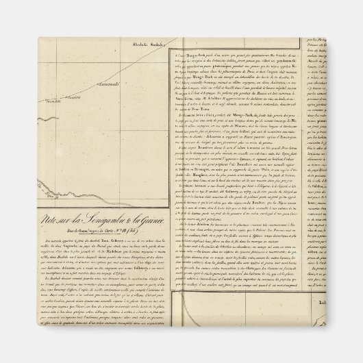 Aimant Tombouctou Afrique (Devant)