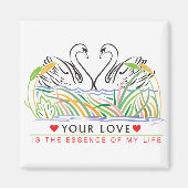 Aimant Ton amour est l'essence (Devant)