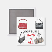 Aimant Ton sac dit tout (Recto/Verso)