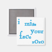 Aimant Ton visage me manque (Recto/Verso)
