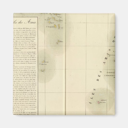 Aimant Tonga Océanie no 47 (Devant)