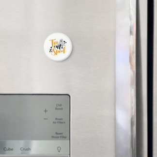 Aimant Too Cute To Spook Ghost Halloween Funny Hoodie