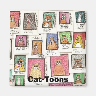 Aimant Toons de chat