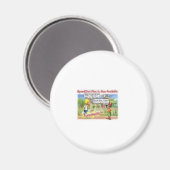 Aimant toontown es-tu assez (Recto/Verso)