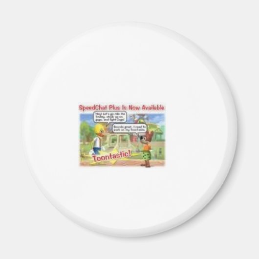 Aimant toontown es-tu assez (Devant)