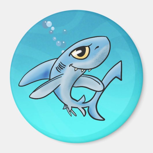 Aimant Toothy Grin Cartoon Shark (Devant)