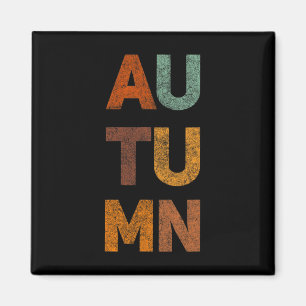 Aimant Top Automne Retro Intemporel Pour Femmes Hommes En