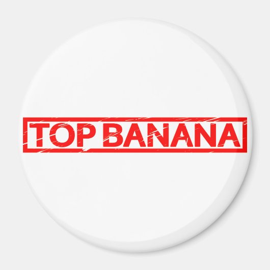 Aimant Top Banana Stamp (Devant)