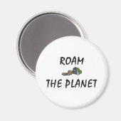 Aimant TOP Roam the Planet (Recto/Verso)