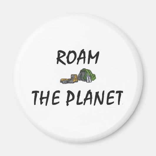 Aimant TOP Roam the Planet (Devant)
