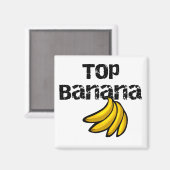 Aimant Top Tshirts et cadeaux Banana (Recto/Verso)