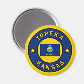 Aimant Topeka Kansas (Recto/Verso)