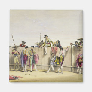 Aimant Toreros reposant entre les taureaux, 1865 (couleur