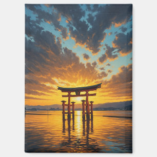 Aimant Torii flottant de Miyajima, sanctuaire Itsukushima