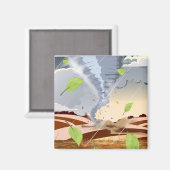 Aimant Tornado Twister (Recto/Verso)