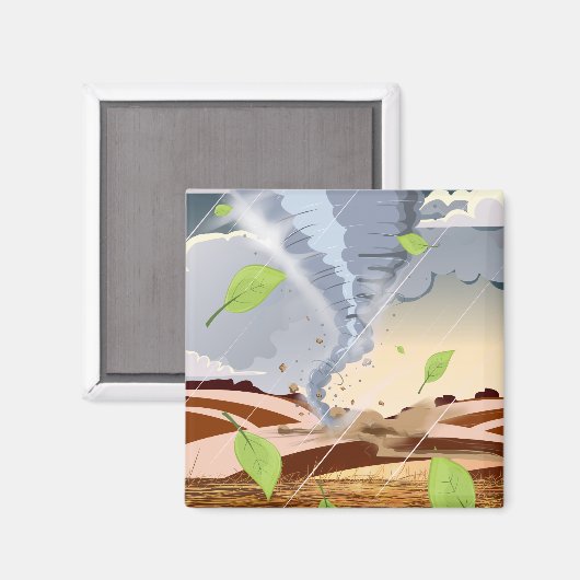 Aimant Tornado Twister (Recto/Verso)