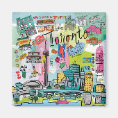 Aimant Toronto, Canada (Devant)