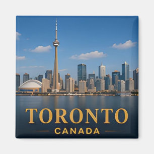 Aimant Toronto Canada Moderne Skyline Destination de Voya