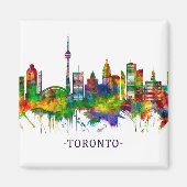 Aimant Toronto Canada Skyline (Devant)