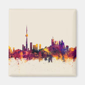 Aimant Toronto Canada Skyline (Devant)
