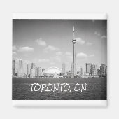 Aimant Toronto Greyscale Cityscape (Devant)