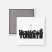 Aimant Toronto Skyline (Recto/Verso)
