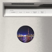 Aimant Toronto Skyline la nuit (In Situ (Lave-vaisselle))