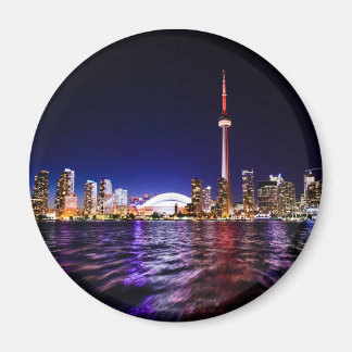 Aimant Toronto Skyline la nuit