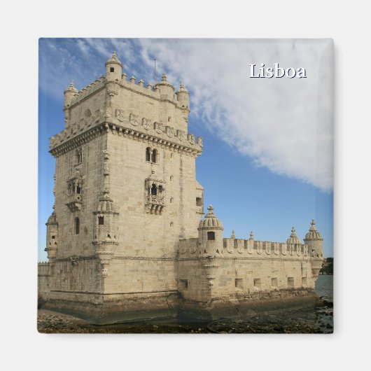 Aimant "Torre de Belem, Lisboa" (Devant)