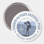 Aimant Torres del Paine (Recto/Verso)