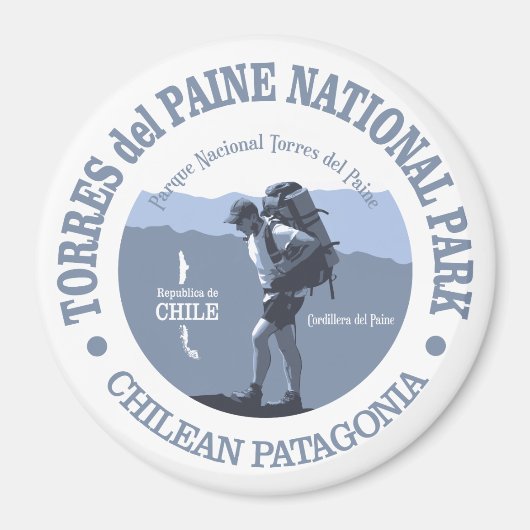 Aimant Torres del Paine (Devant)